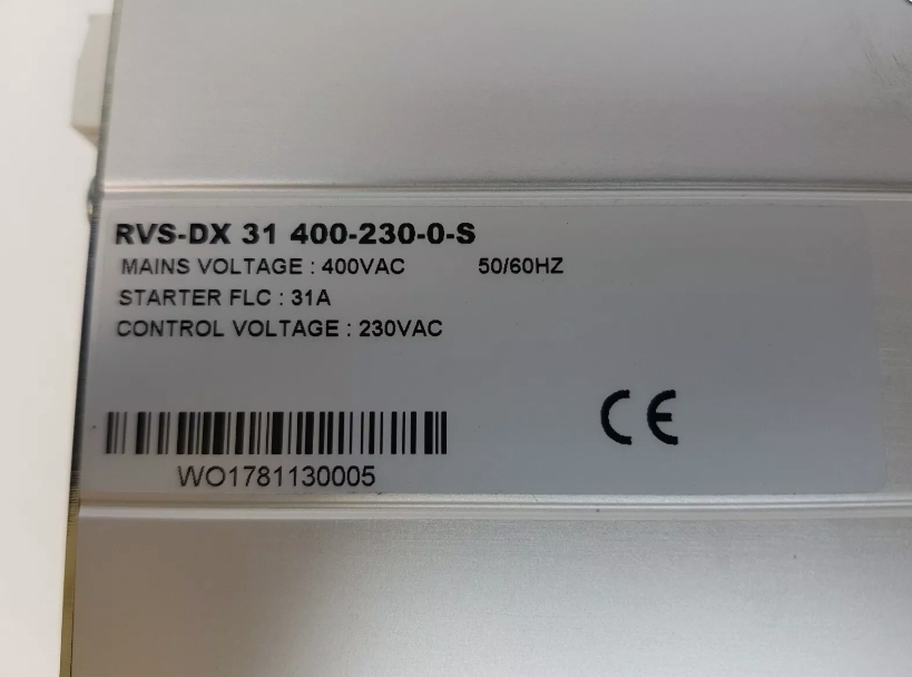 Neuer SOLCON RVS-DX 31 400-230-0-S DIGITALER SOFTSTARTER